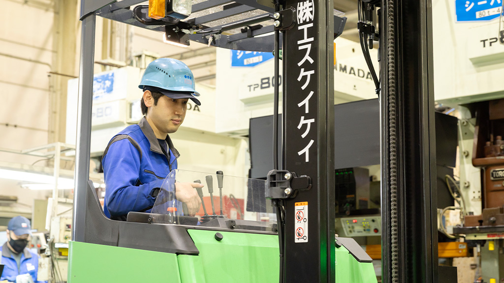 製造部 花岡卓磨さんの写真