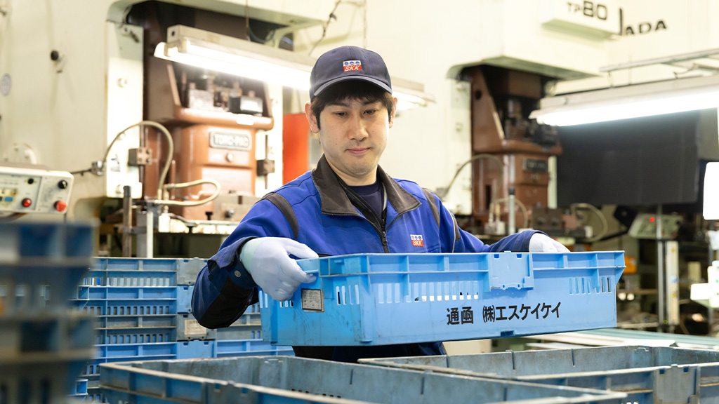 製造部 花岡卓磨さんの写真