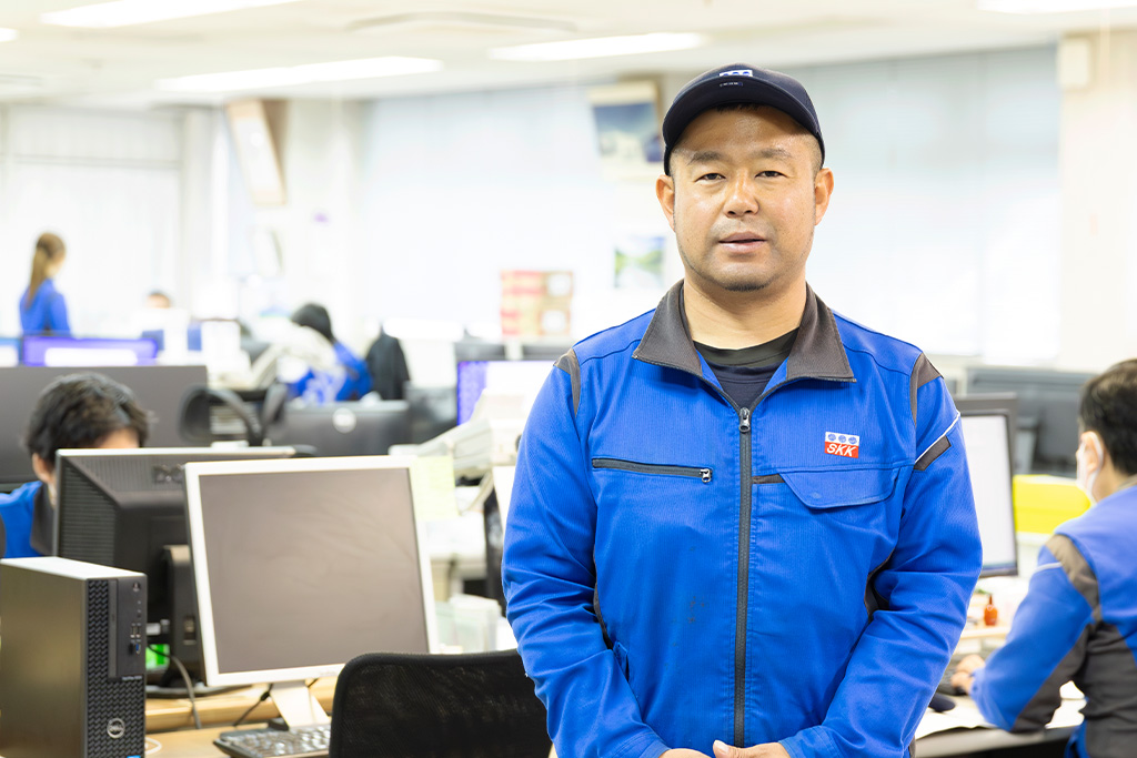 生産管理部 堀田大輔さんの写真